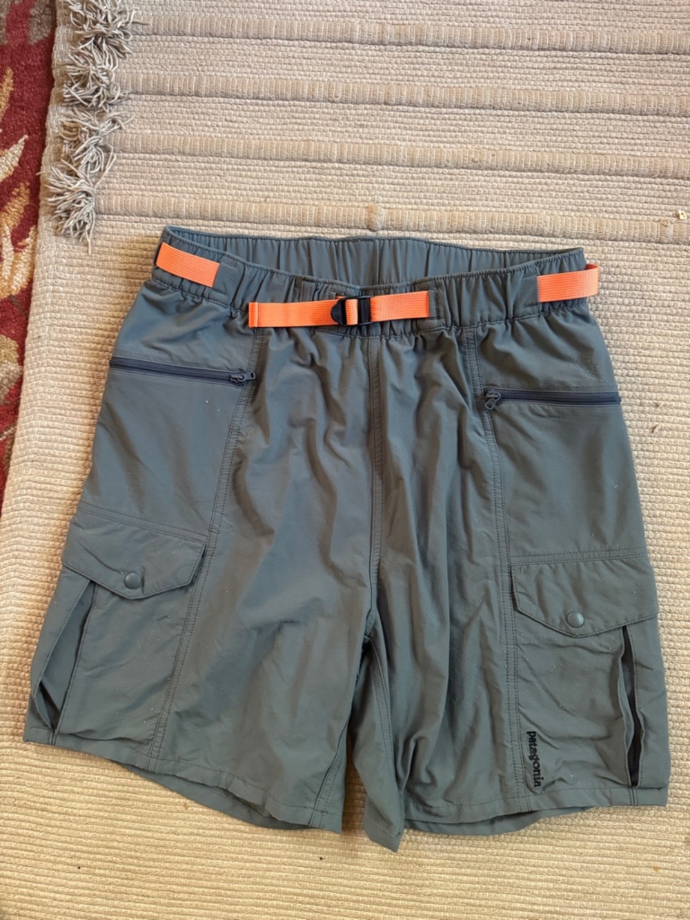 Patagonia shorts outdoor everyday dusty smolder blue hiking adventure men’s S